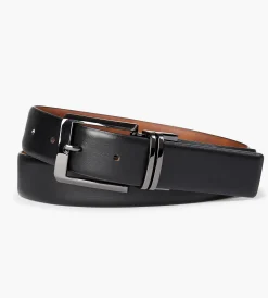 Tip Top Belts & Suspenders|Belts & Suspenders*Belt Reversible Double Gunmetal Buckle Brown