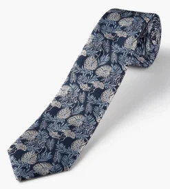 Bellissimo Ties*Botanical Tie Navy