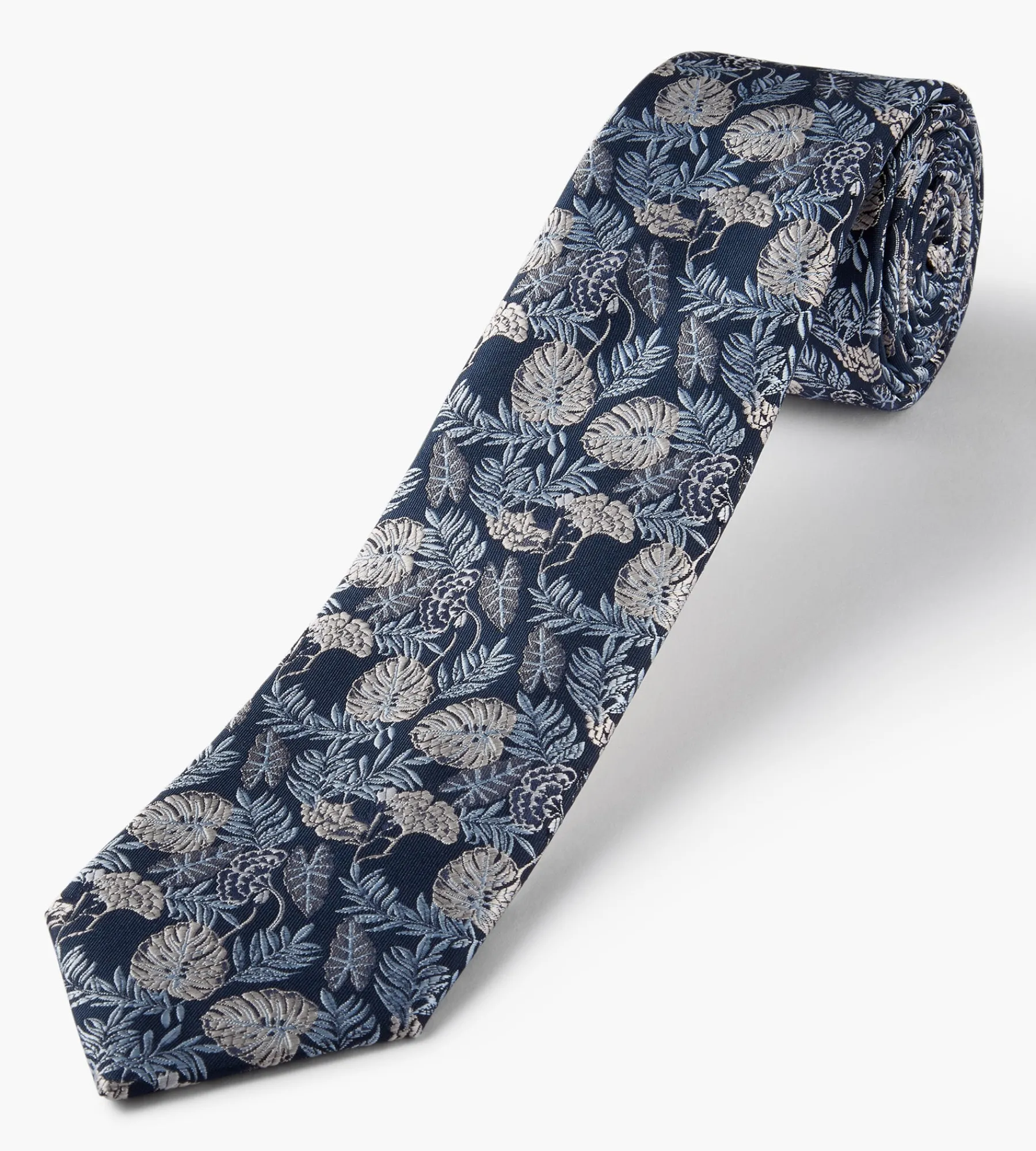 Bellissimo Ties*Botanical Tie Navy