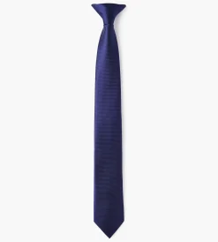 Bellissimo Ties*Boys Clip-On 10-inch Tie Black