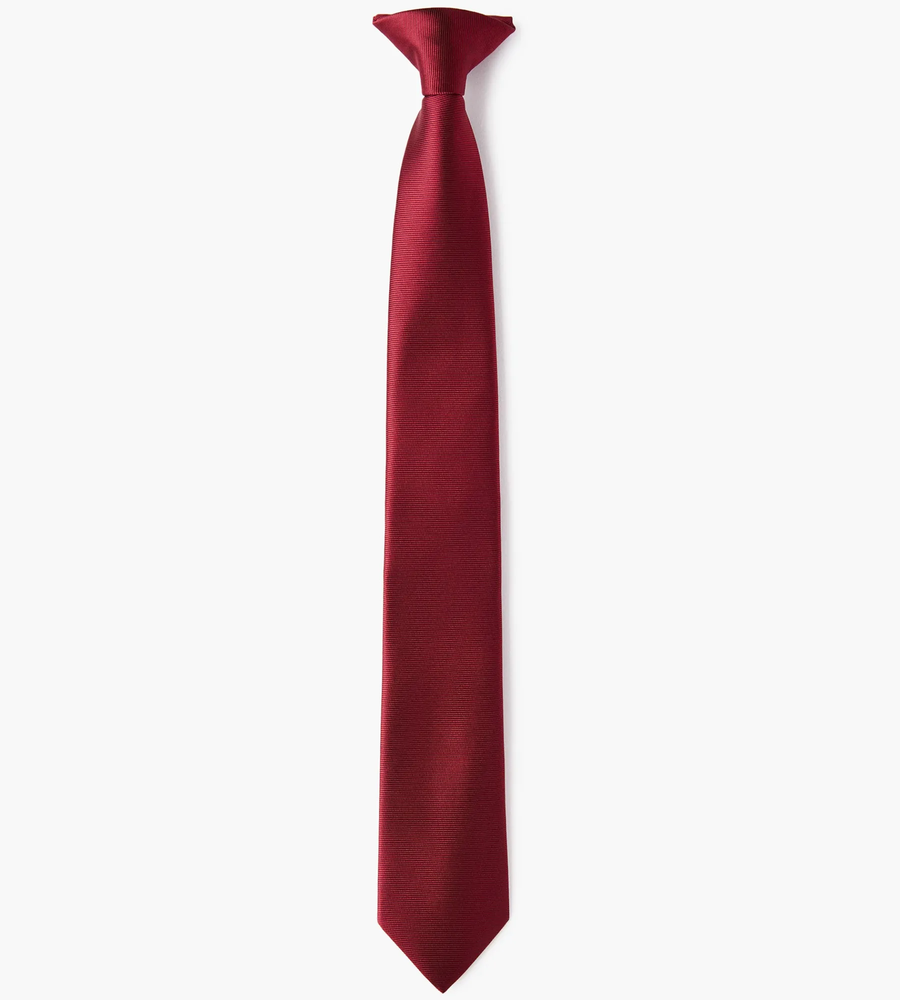 Bellissimo Ties*Boys Clip-On 10-inch Tie Black