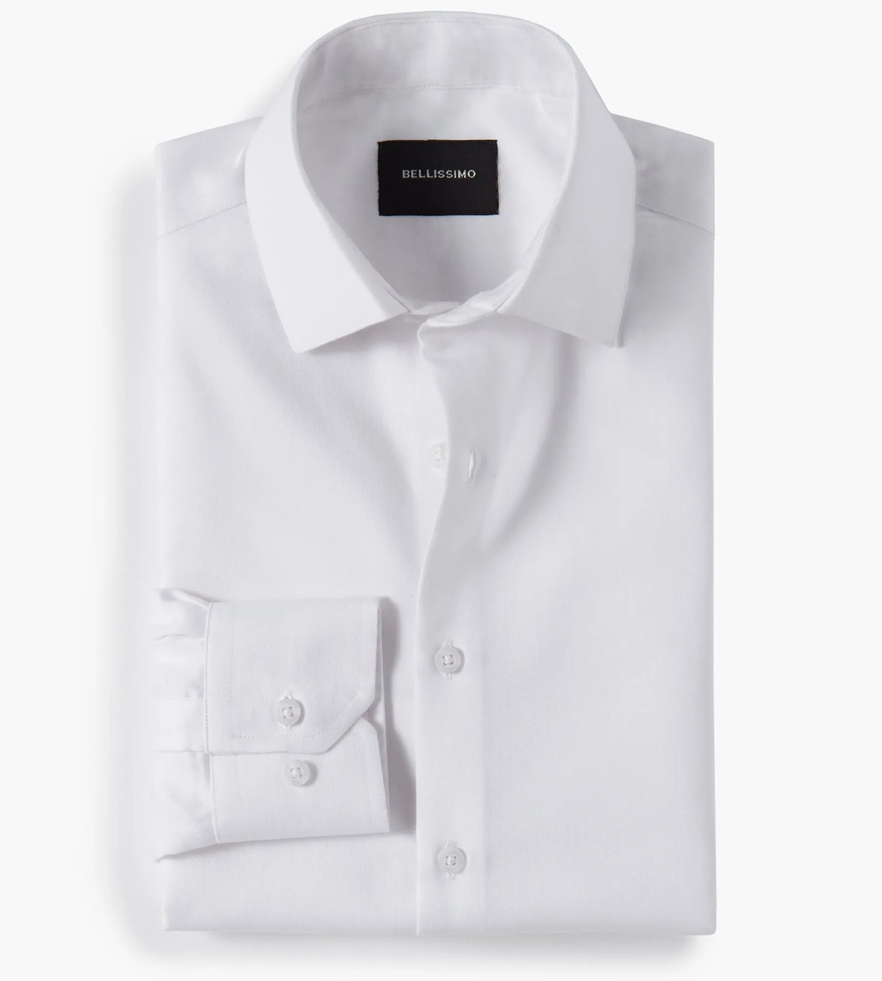 Bellissimo Dress Shirts|Boys' Shirts*Boys Non-Iron Sateen Dress Shirt White