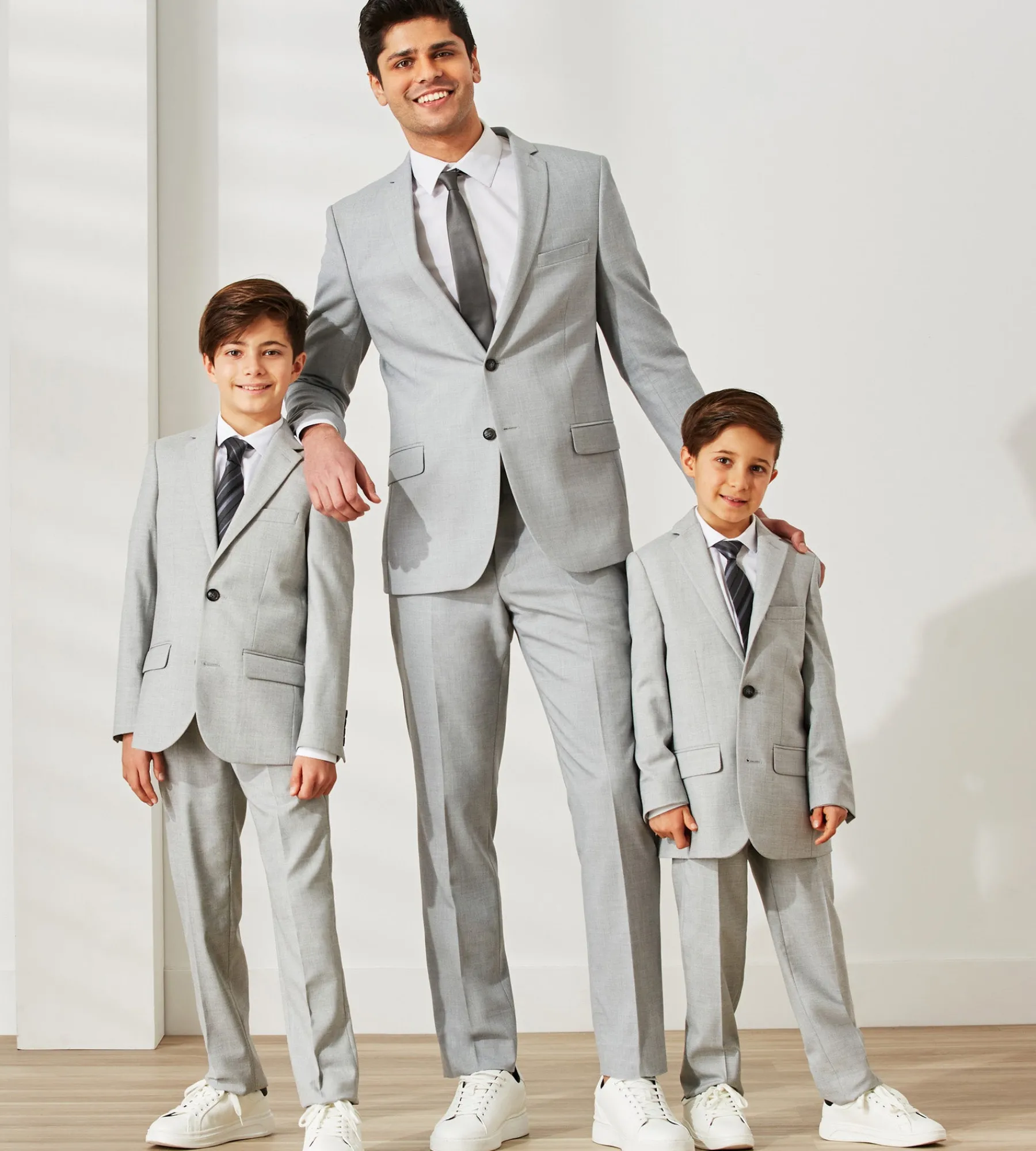 G Grafton Dress Pants|Dress Pants*Boys Solid Suit Pants Light grey