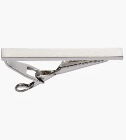 Tip Top Cuff Links & Tie Bars*Brushed Tie Bar