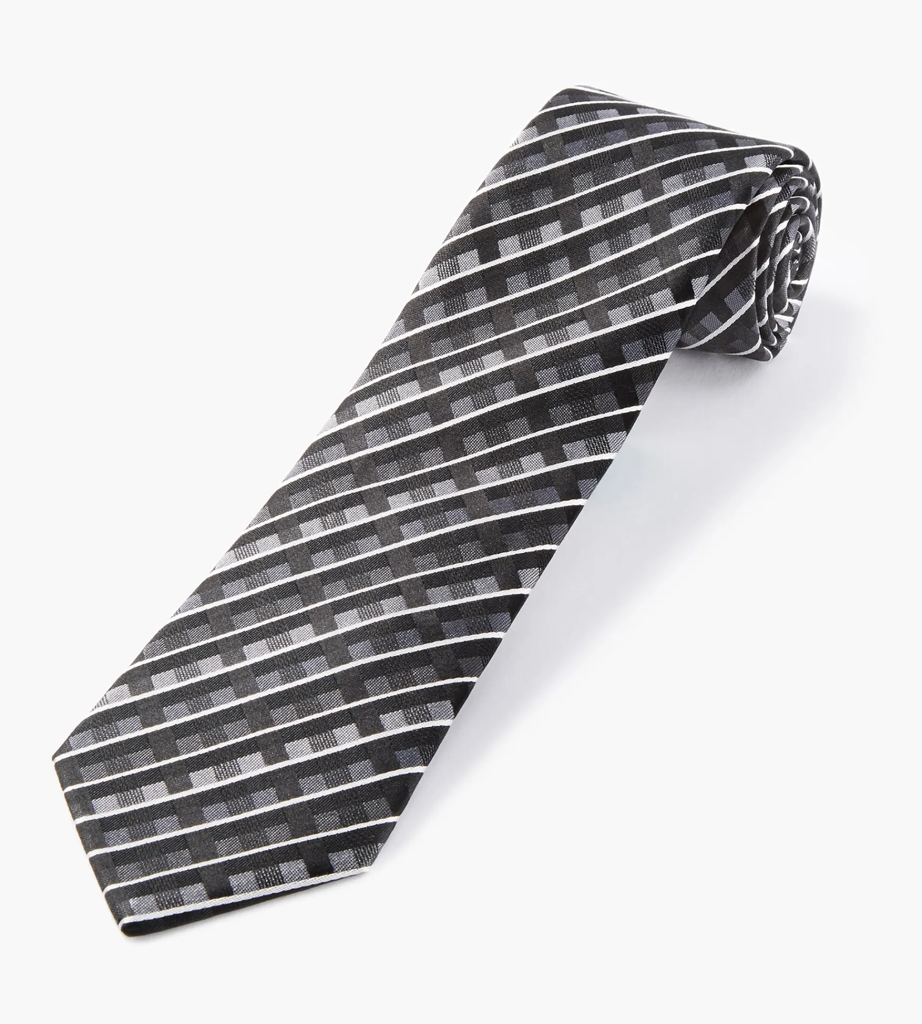 Bellissimo Ties*Check Tie Black