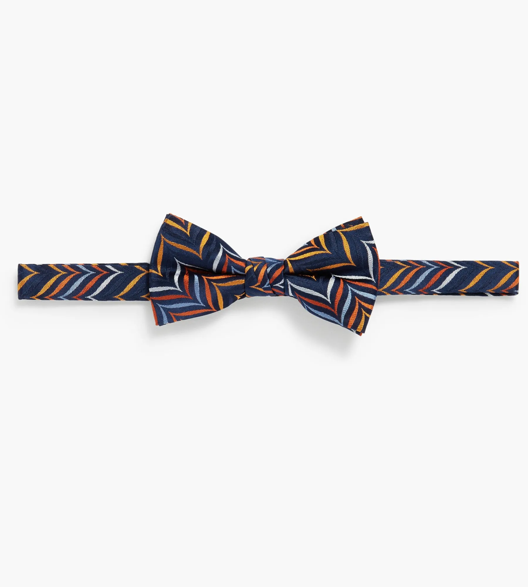 Grafton 1853 Bow Ties|Ties*Chevron Bow Tie Blue