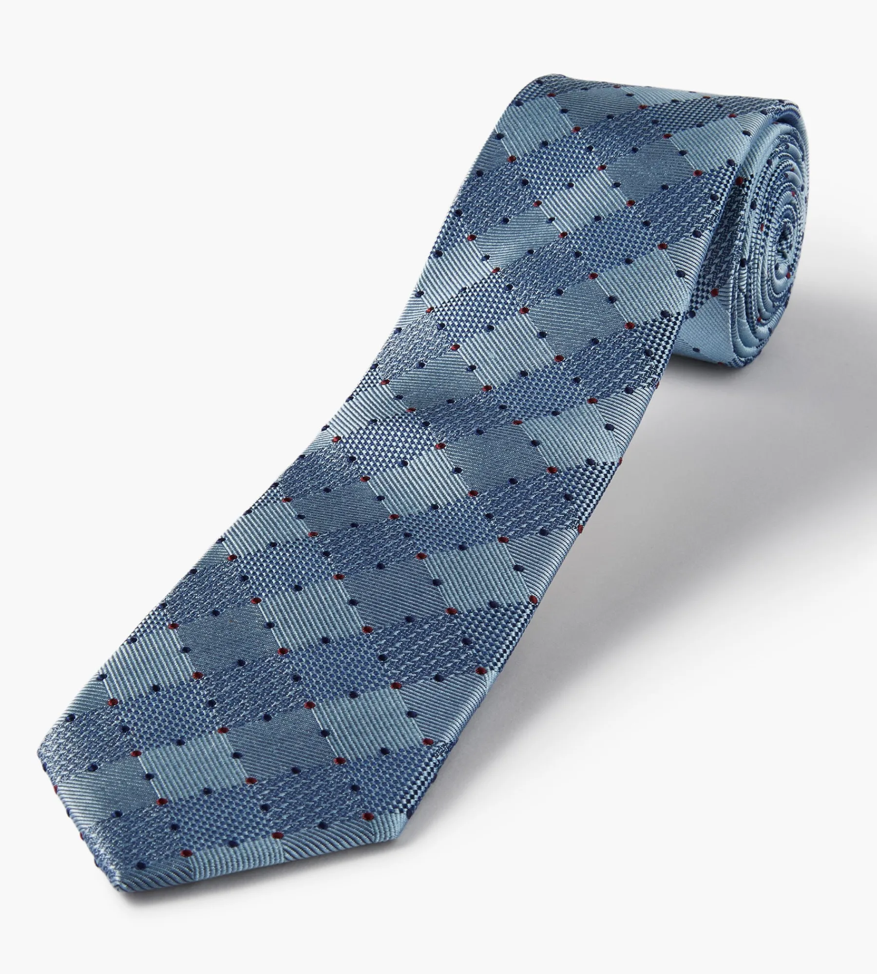 Hechter Paris Ties*Dot Square Tie Navy