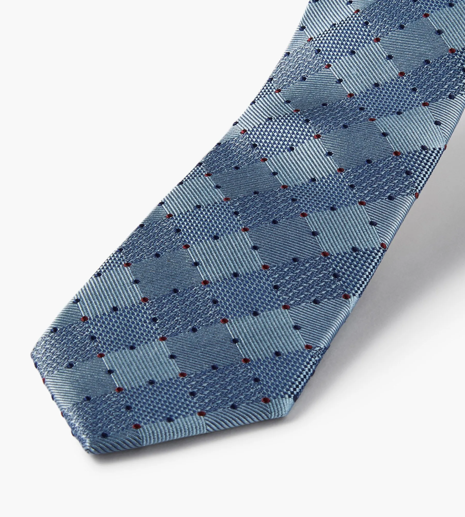 Hechter Paris Ties*Dot Square Tie Navy