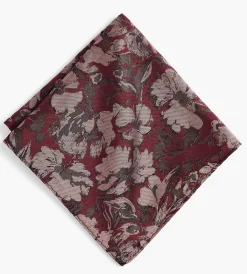 Tip Top Pocket Squares*Floral Jacquard Pocket Square