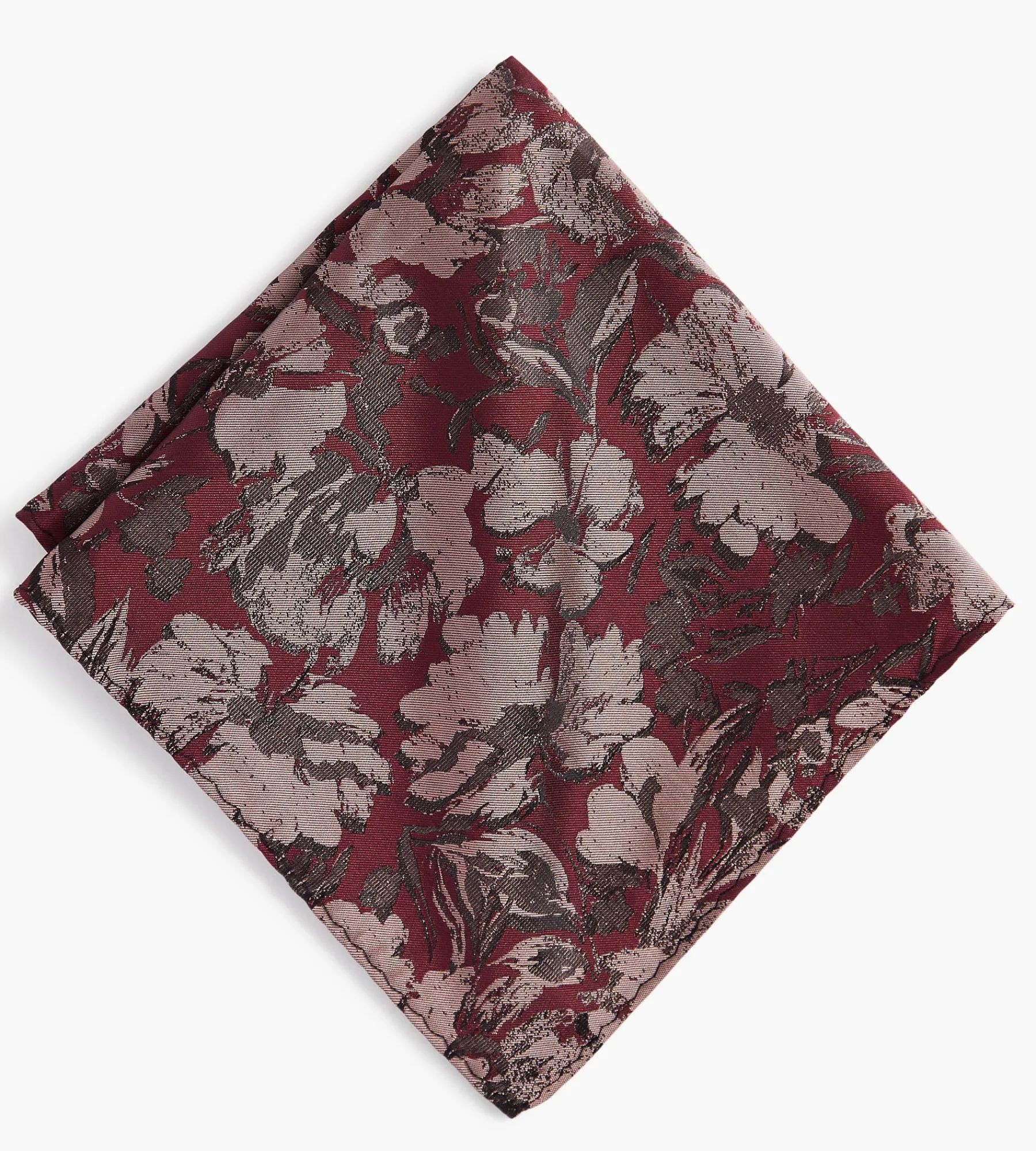 Tip Top Pocket Squares*Floral Jacquard Pocket Square