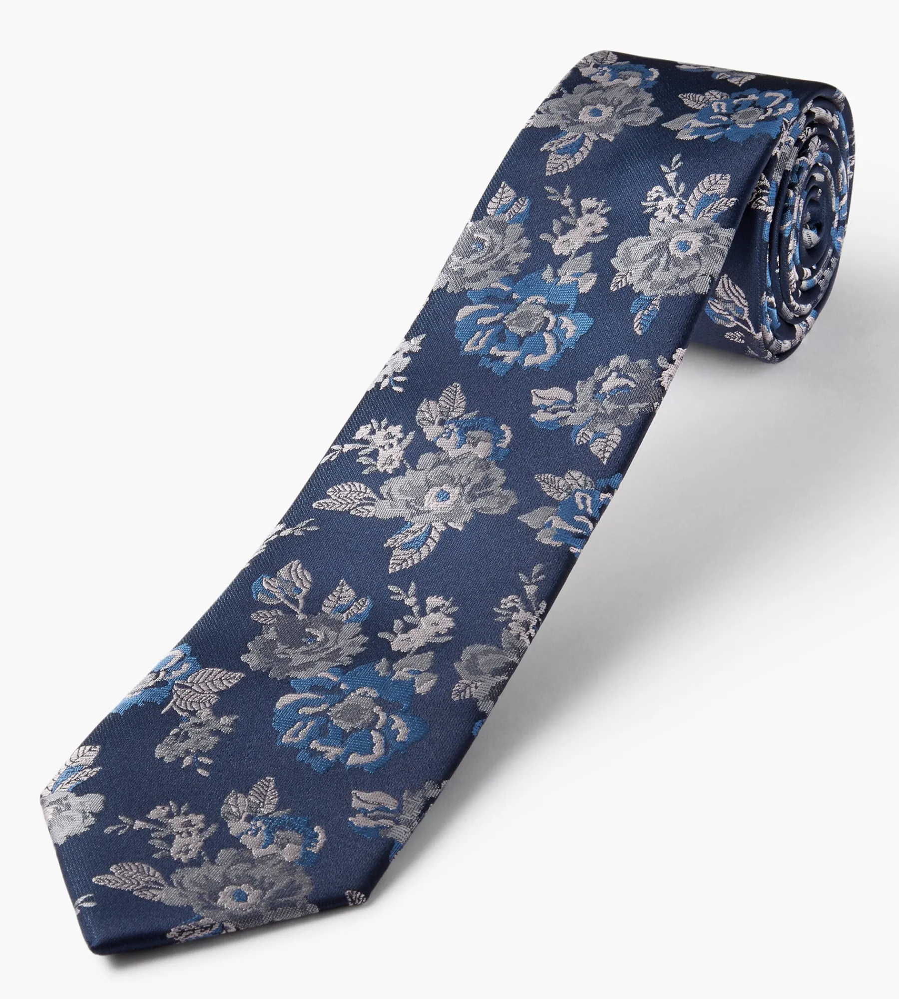 Bellissimo Ties*Floral Tie Black