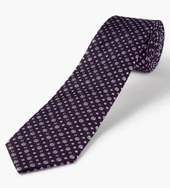 Hechter Paris Ties*Geo Tie Navy
