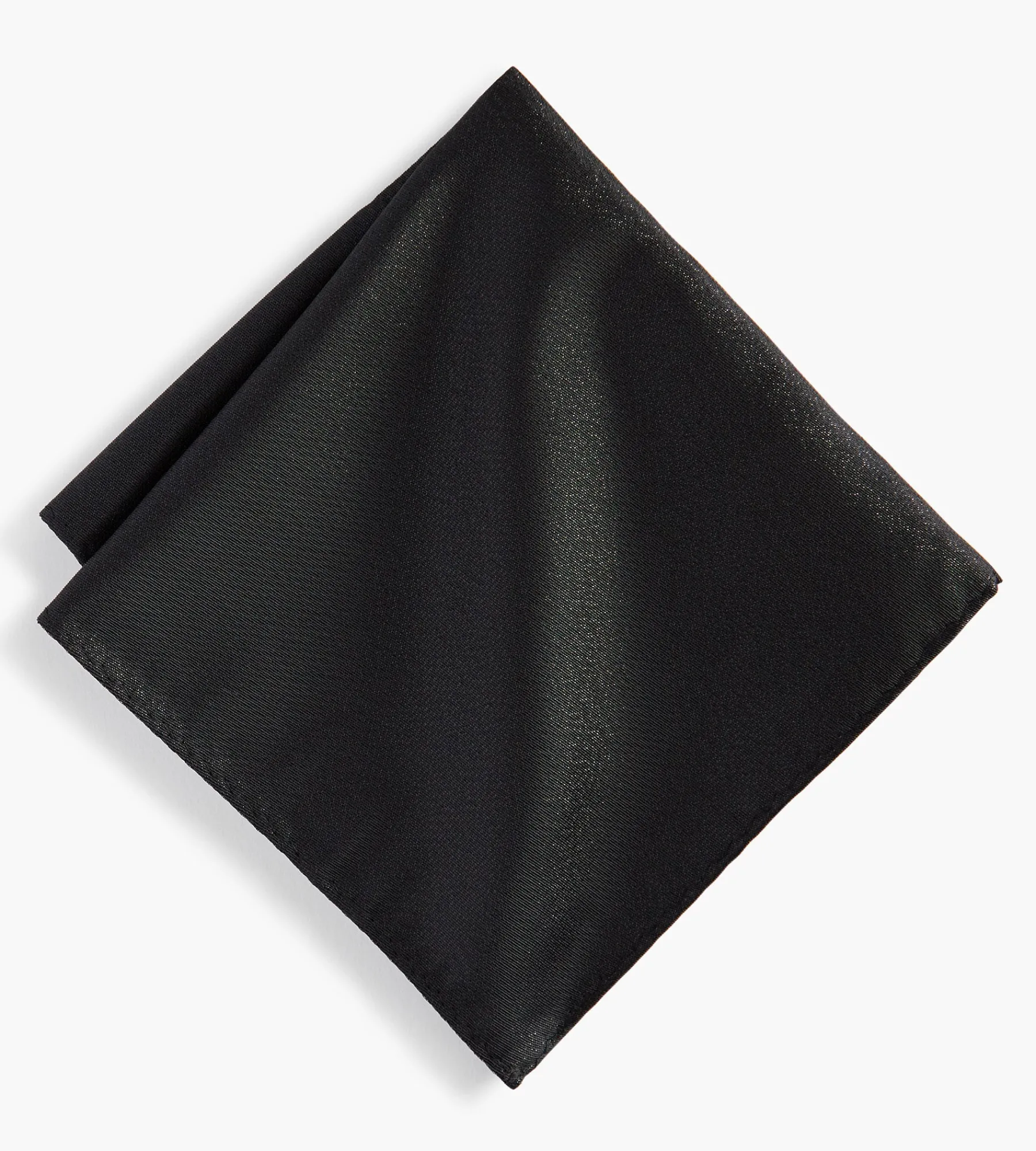 Tip Top Pocket Squares*Lux Sparkle Pocket Square Black