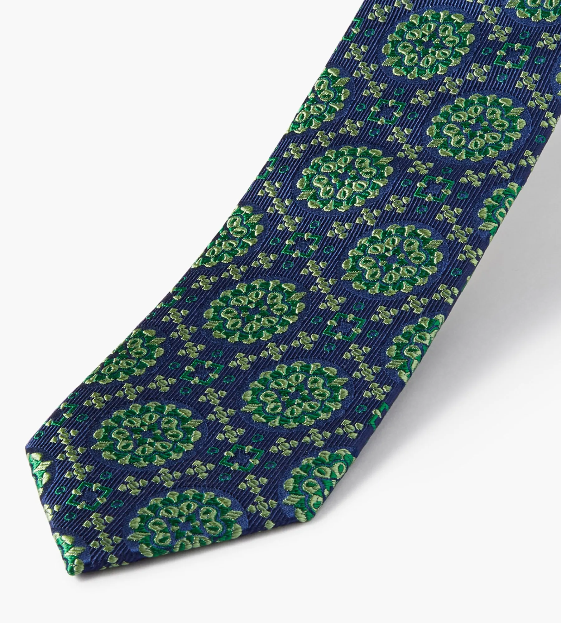 Grafton 1853 Ties*Medalion Geo Tie Black