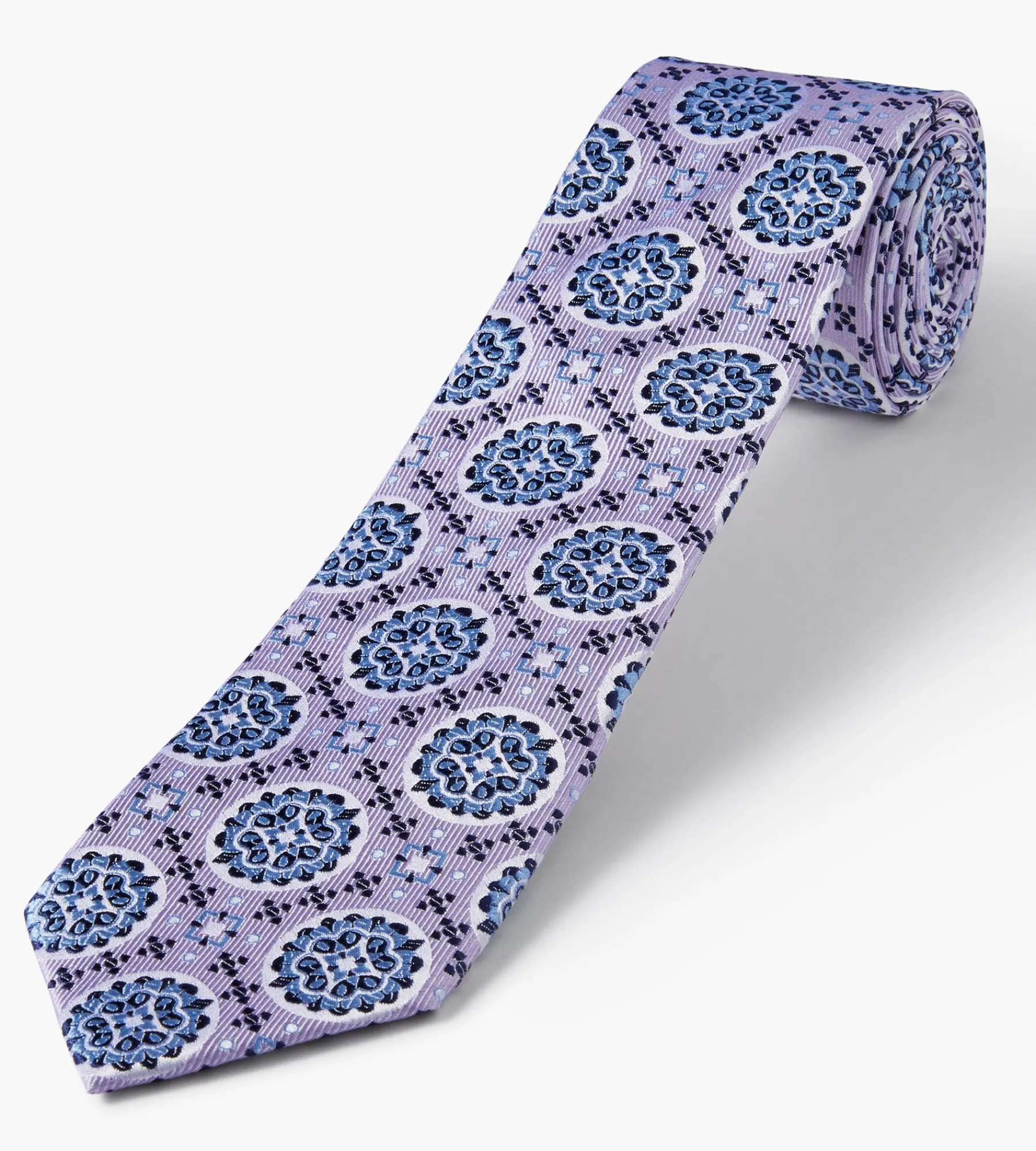 Grafton 1853 Ties*Medalion Geo Tie Black