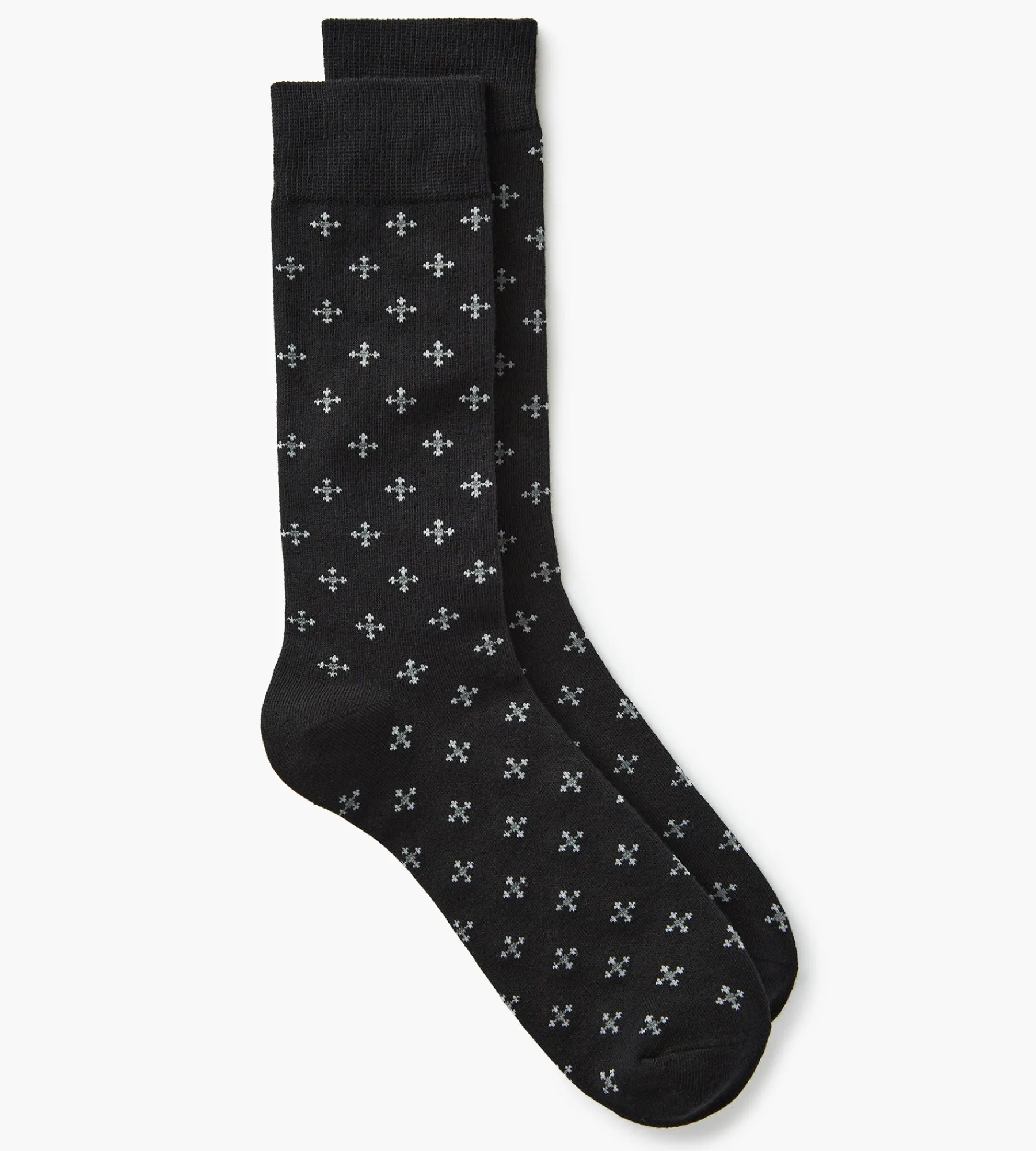 Tip Top Socks|Socks*Micro Cross Socks Black