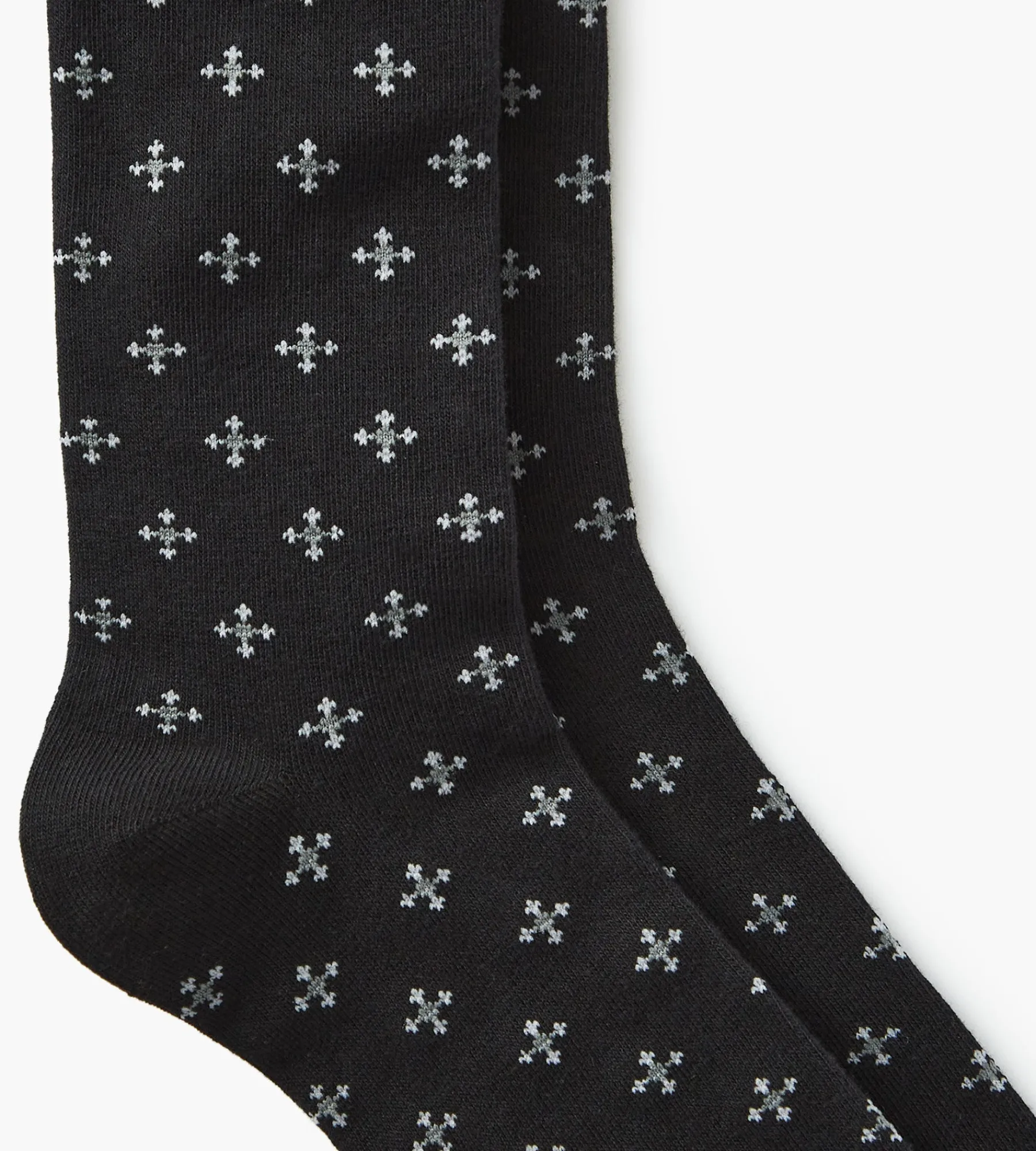 Tip Top Socks|Socks*Micro Cross Socks Black
