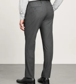 Hechter Paris Dress Pants|Dress Pants*Modern Fit 360° Stretch Suit Separate Pants Black