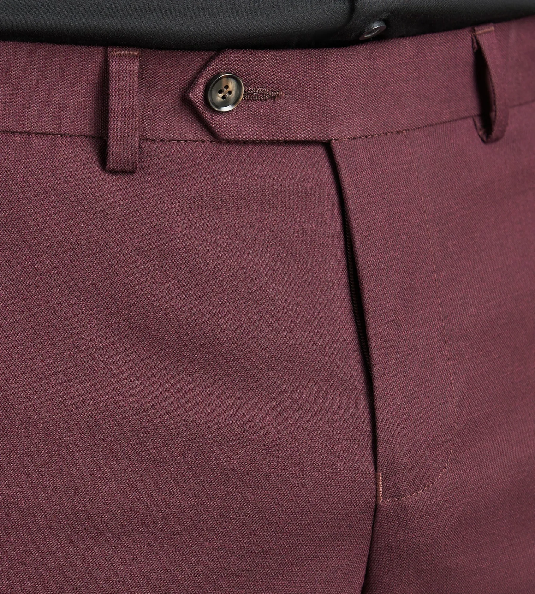G Grafton Dress Pants|Dress Pants*Modern Fit Solid Suit Pants Burgundy