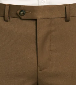 G Grafton Dress Pants|Dress Pants*Modern Fit Solid Suit Pants Caramel