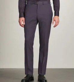 G Grafton Dress Pants|Dress Pants*Modern Fit Solid Suit Pant Deep purple