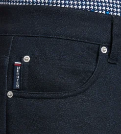 Hechter Paris Casual Pants*Modern Fit Five-Pocket 360 Stretch Knit Casual Pants Black
