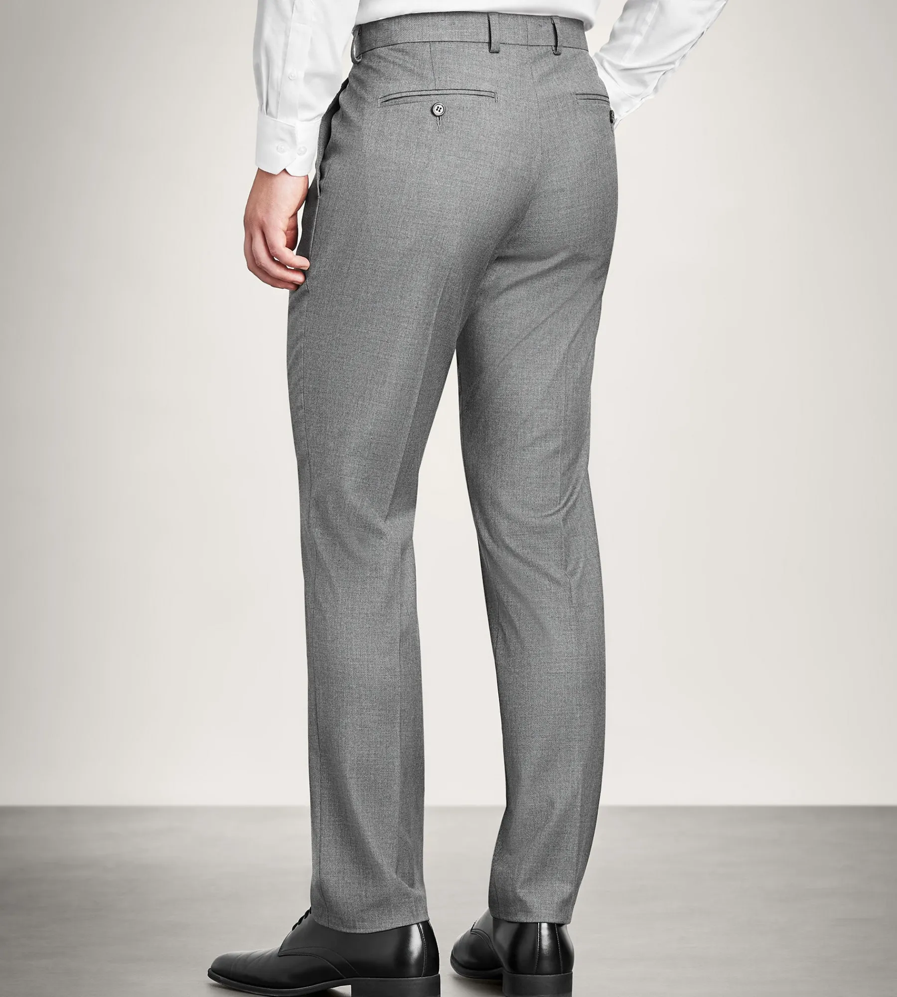 G Grafton Dress Pants|Dress Pants*Modern Fit Solid Suit Pant Grey
