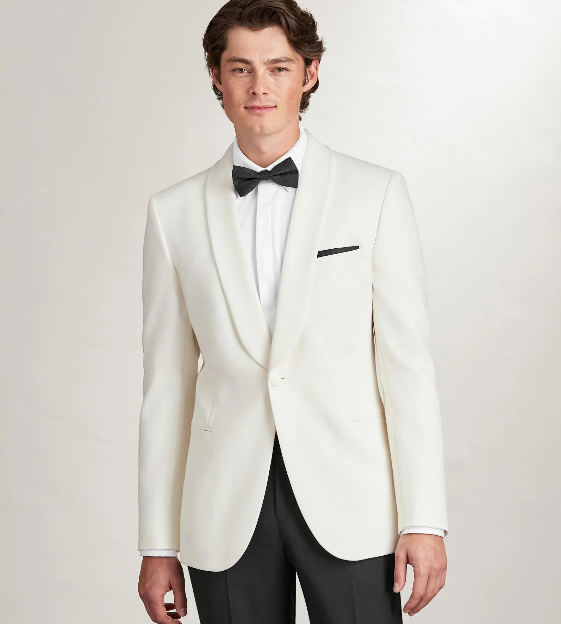 G Grafton Tuxedos|Suit Separates*Modern Fit Ivory Solid Tuxedo