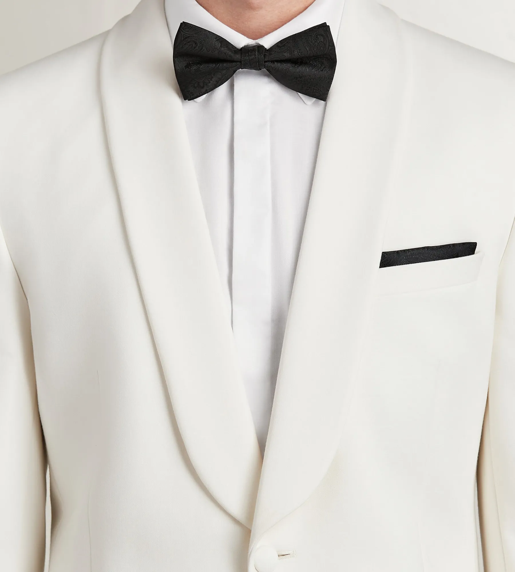 G Grafton Tuxedos|Suit Separates*Modern Fit Ivory Solid Tuxedo