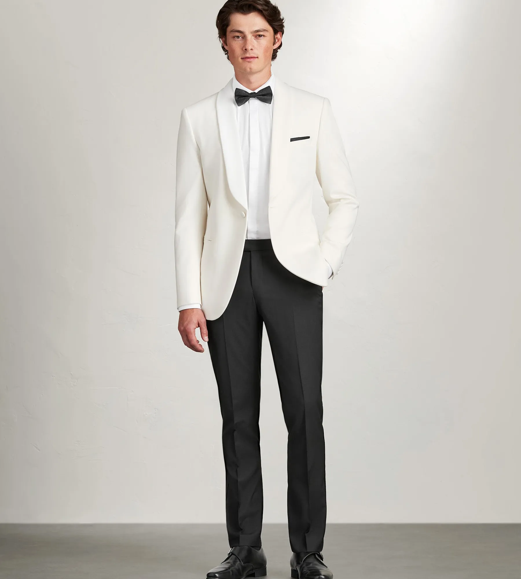 G Grafton Tuxedos|Suit Separates*Modern Fit Ivory Solid Tuxedo