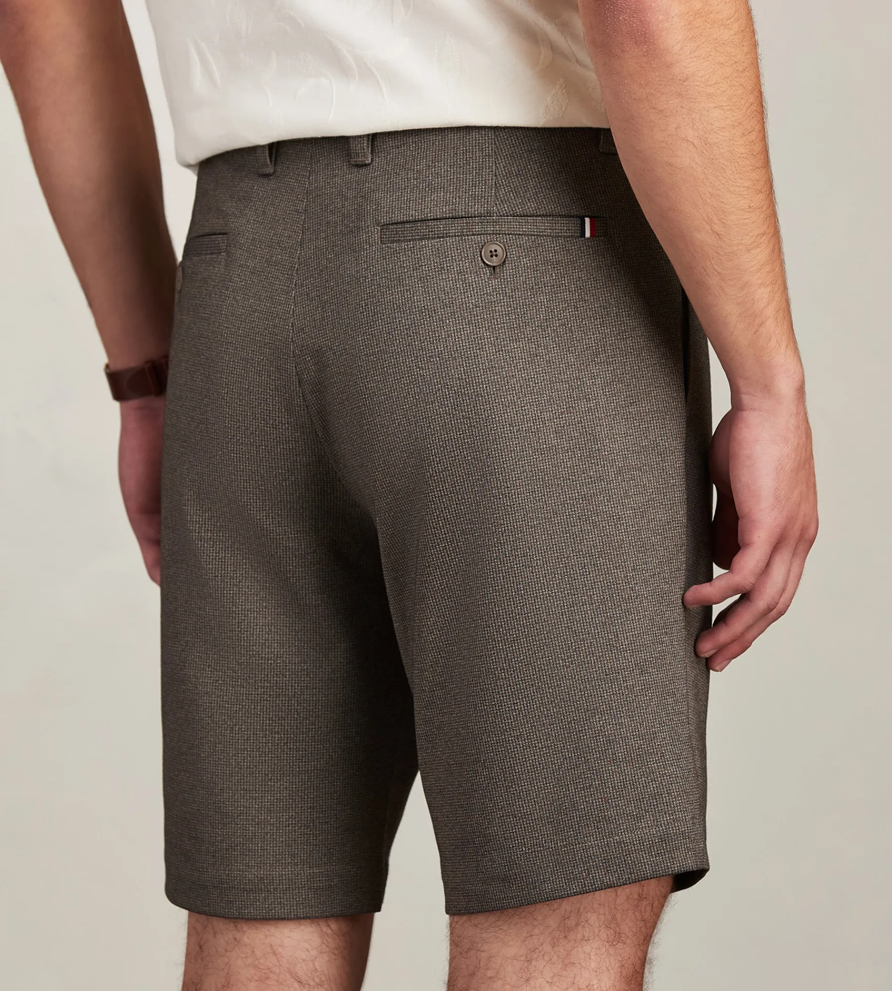 Hechter Paris Shorts*Modern Fit Knit Chino Shorts Light blue