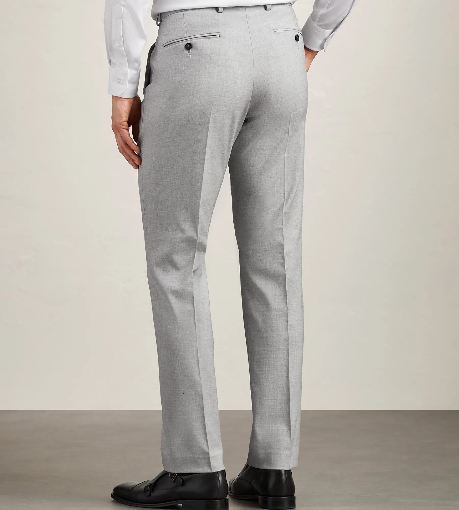 G Grafton Dress Pants|Dress Pants*Modern Fit Solid Suit Pant Light grey