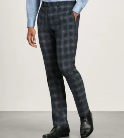 G Grafton Dress Pants|Dress Pants*Modern Fit Plait Suit Pants Navy