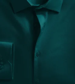 Bellissimo Dress Shirts*Modern Fit Non-Iron Sateen Dress Shirt Dark green