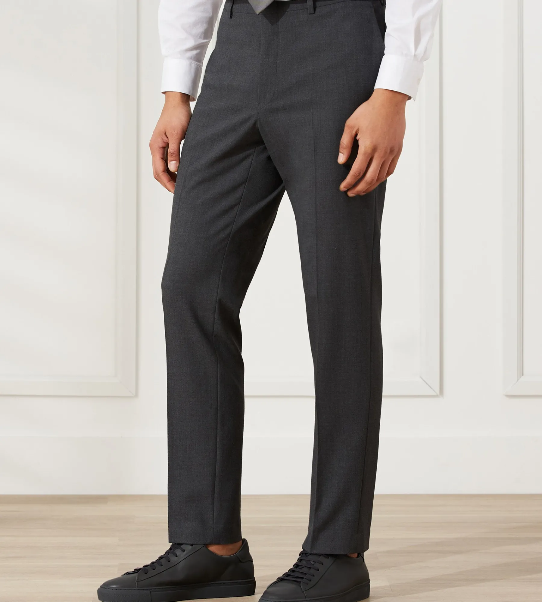 DKNY Dress Pants|Dress Pants*Modern Fit Stretch City Comfort Dress Pants Black