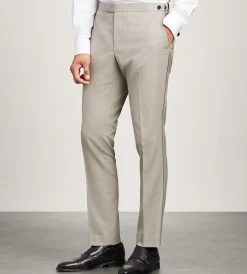 G Grafton Dress Pants|Dress Pants*Modern Fit Solid Tuxedo Pants Tan