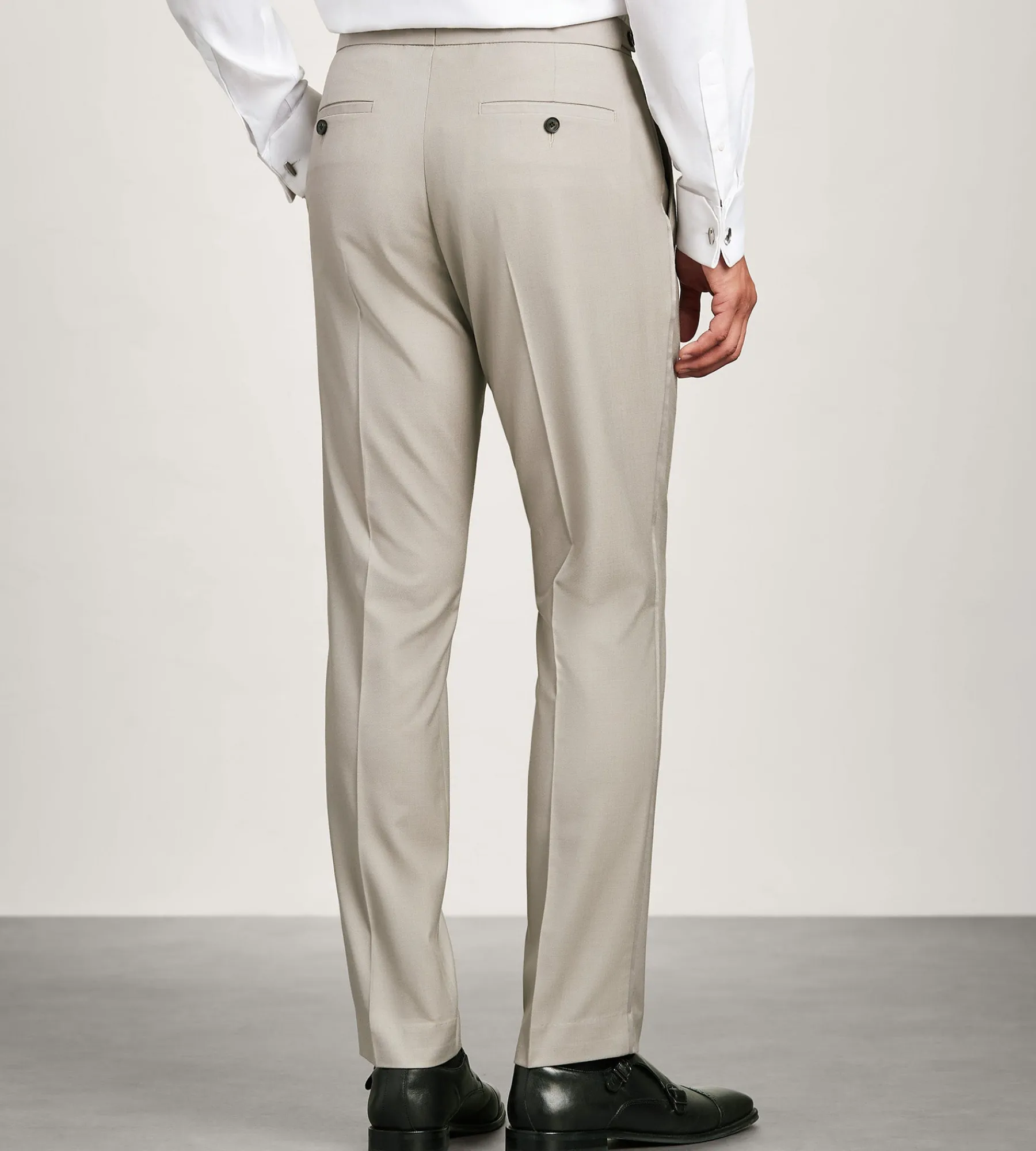 G Grafton Dress Pants|Dress Pants*Modern Fit Solid Tuxedo Pants Tan