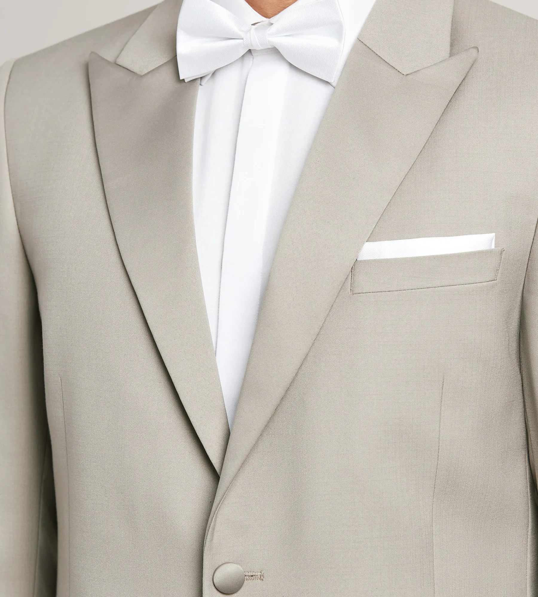 G Grafton Suit Separates*Modern Fit Tan Solid Tuxedo