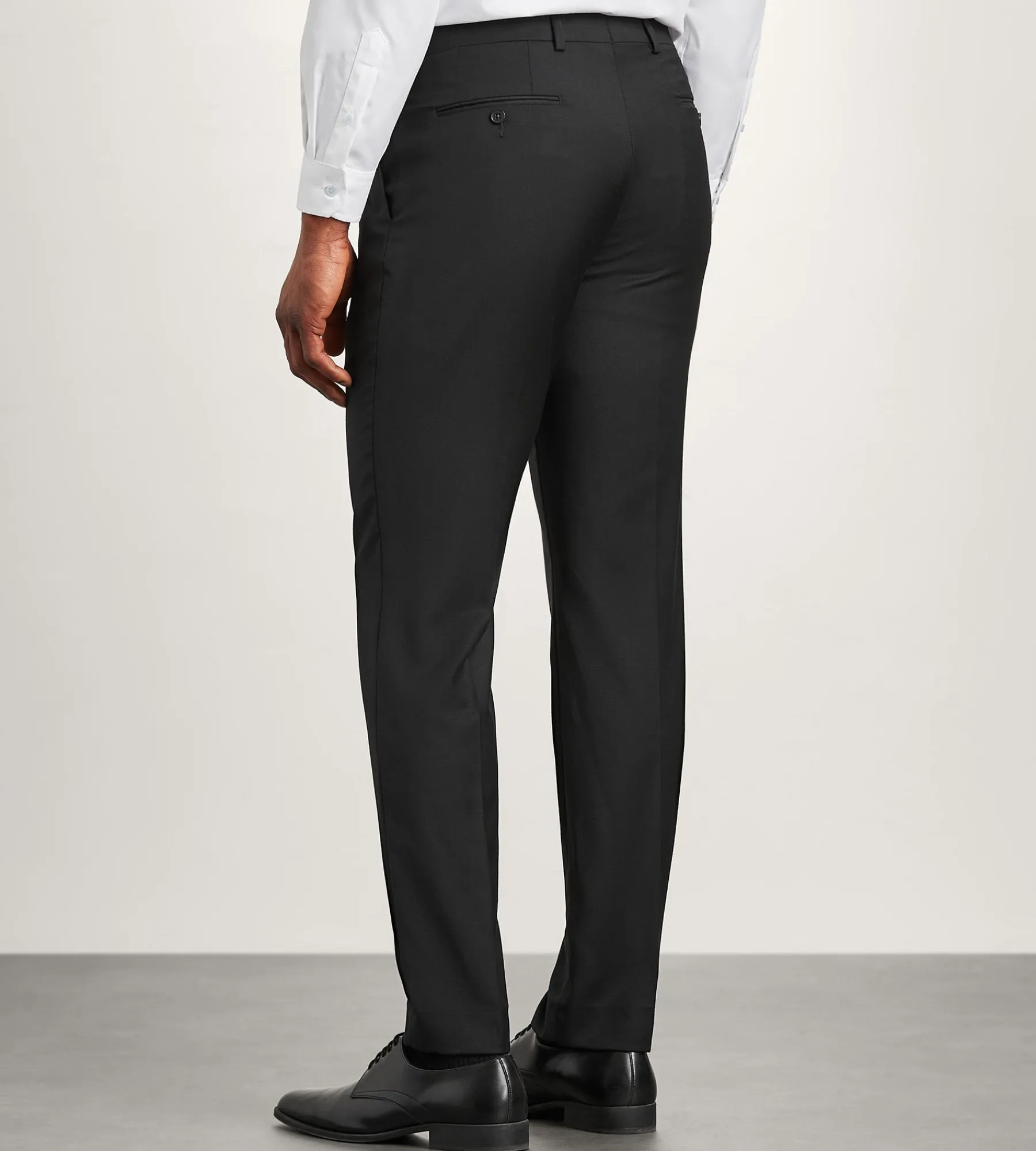 DKNY Dress Pants|Dress Pants*Modern Fit Wool Suit Pants Black