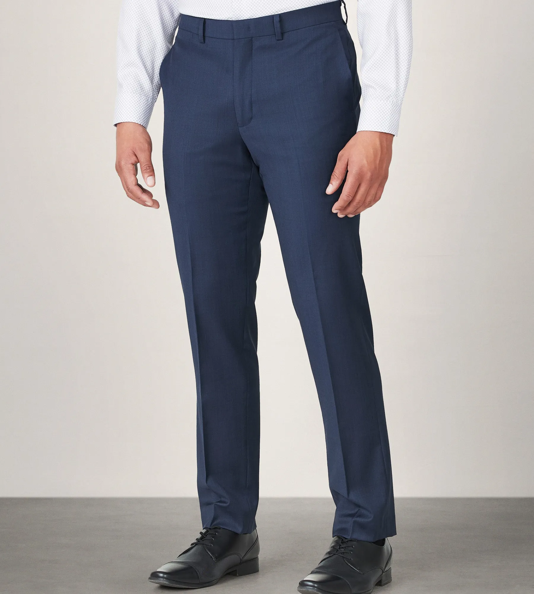 DKNY Dress Pants|Dress Pants*Modern Fit Wool Suit Pants Navy