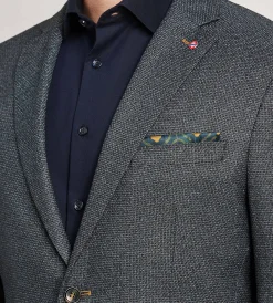 Jermyn & Bond Sport Jackets*Modern Fit Woven Neat Sport Jacket Navy