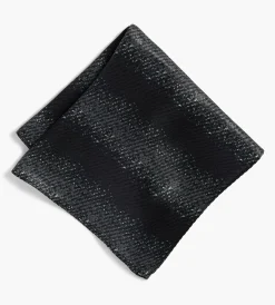 Bellissimo Pocket Squares*Ombre Pocket Square Black