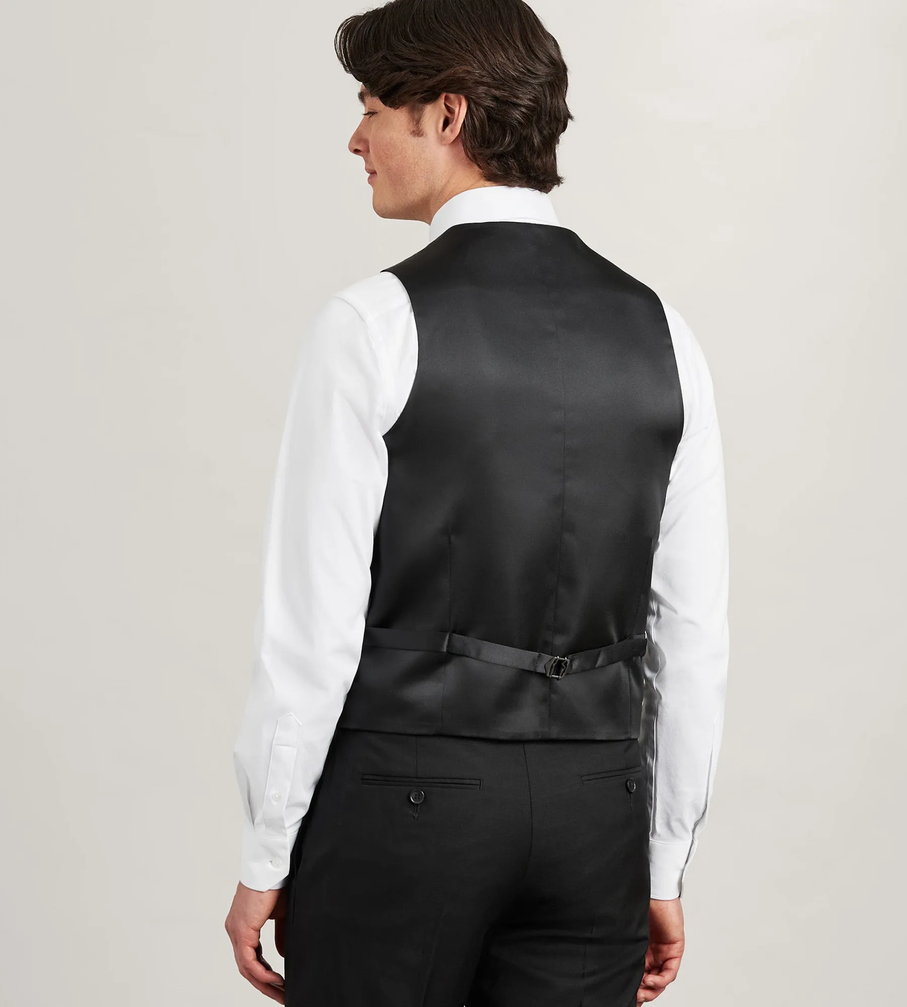 G Grafton Vests|Tuxedos*Paisley Tonal Suit Vest Black