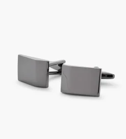 Tip Top Cuff Links & Tie Bars*Rectangle Cuff Links Rose gold