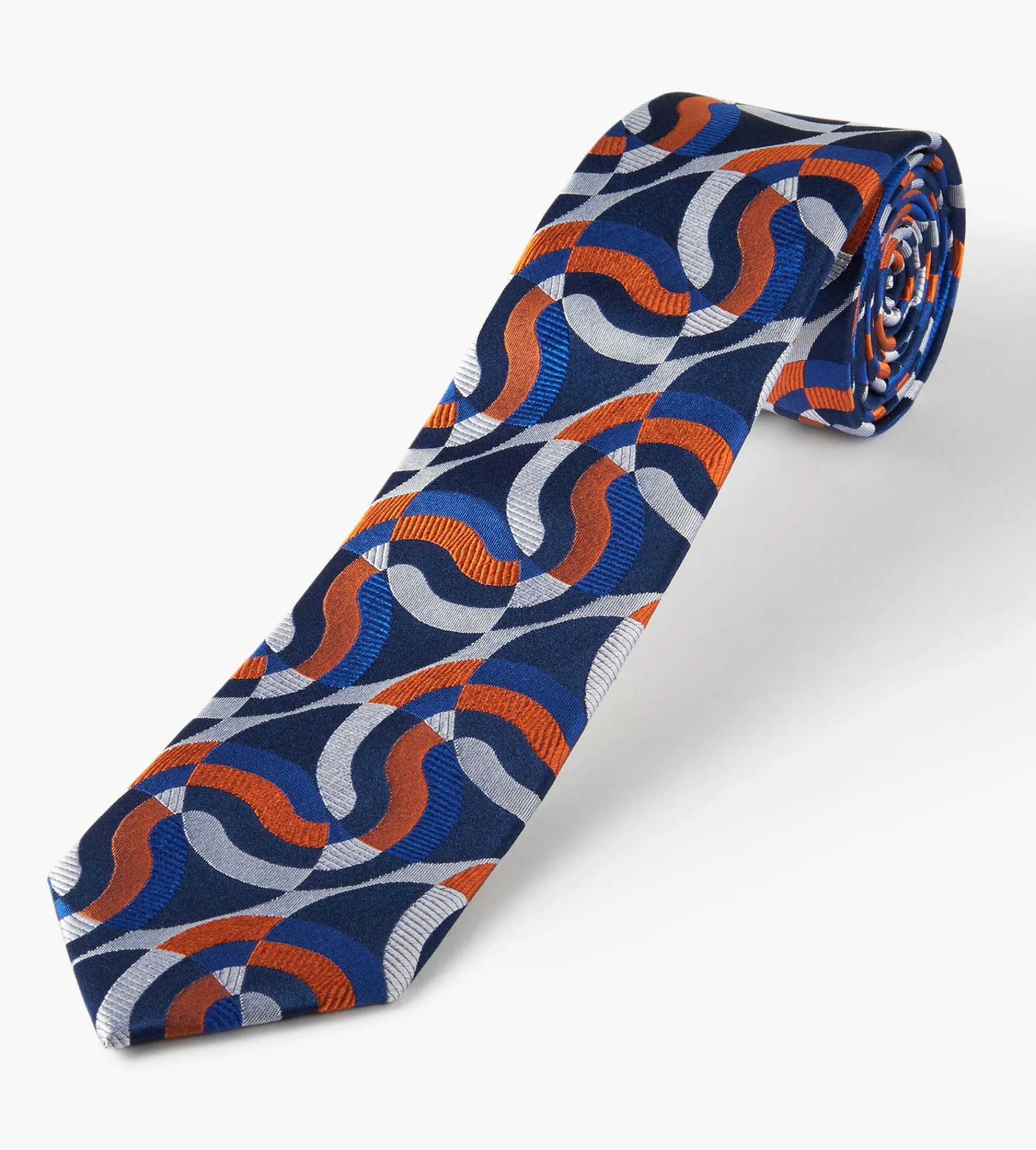 Bellissimo Ties*Retro Circles Tie Black