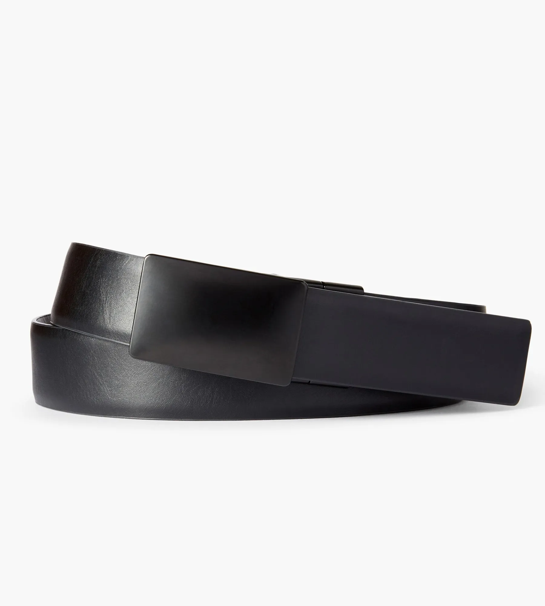 Tip Top Belts & Suspenders|Belts & Suspenders*Reversible Matte Plaque Belt Brown