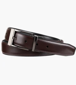 G Grafton Belts & Suspenders|Belts & Suspenders*Reversible Stretch Belt Cognac