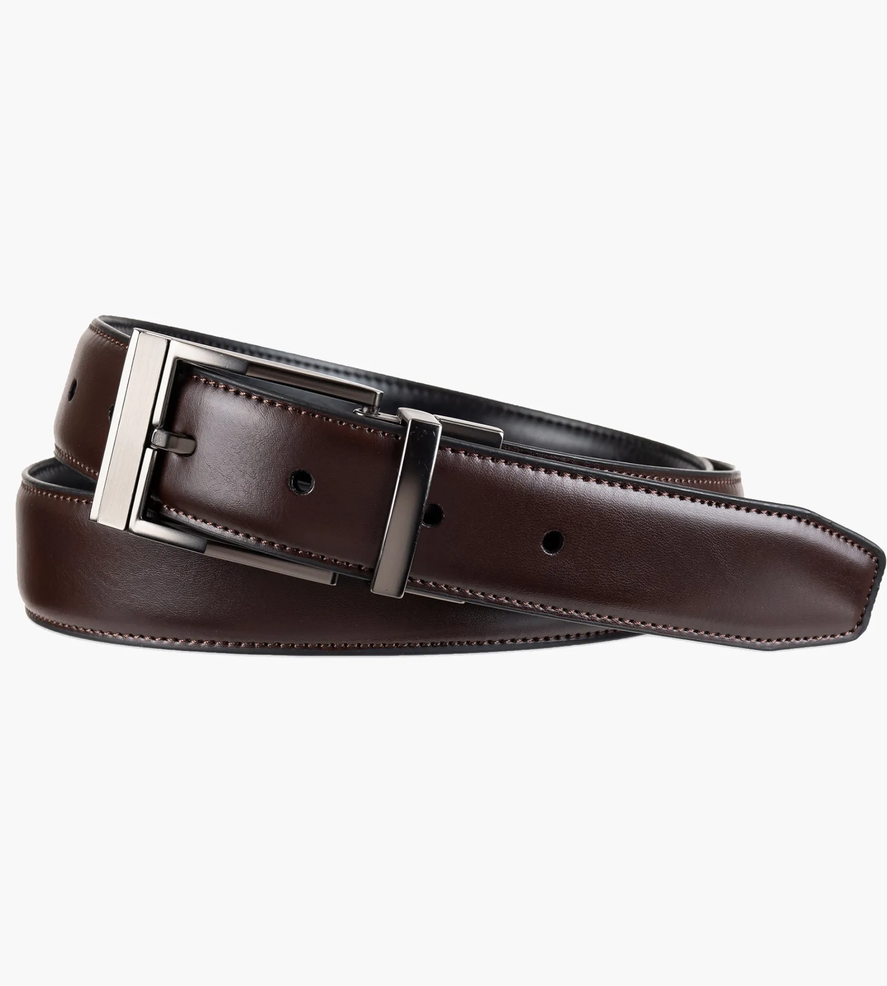 G Grafton Belts & Suspenders|Belts & Suspenders*Reversible Stretch Belt Cognac