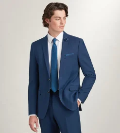 G Grafton Suit Separates*Slim Fit Solid Suit Indigo