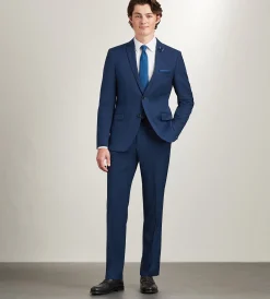 G Grafton Suit Separates*Slim Fit Solid Suit Indigo